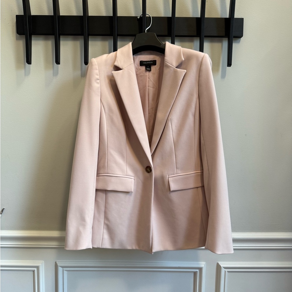 Halogen Light Pink Blazer